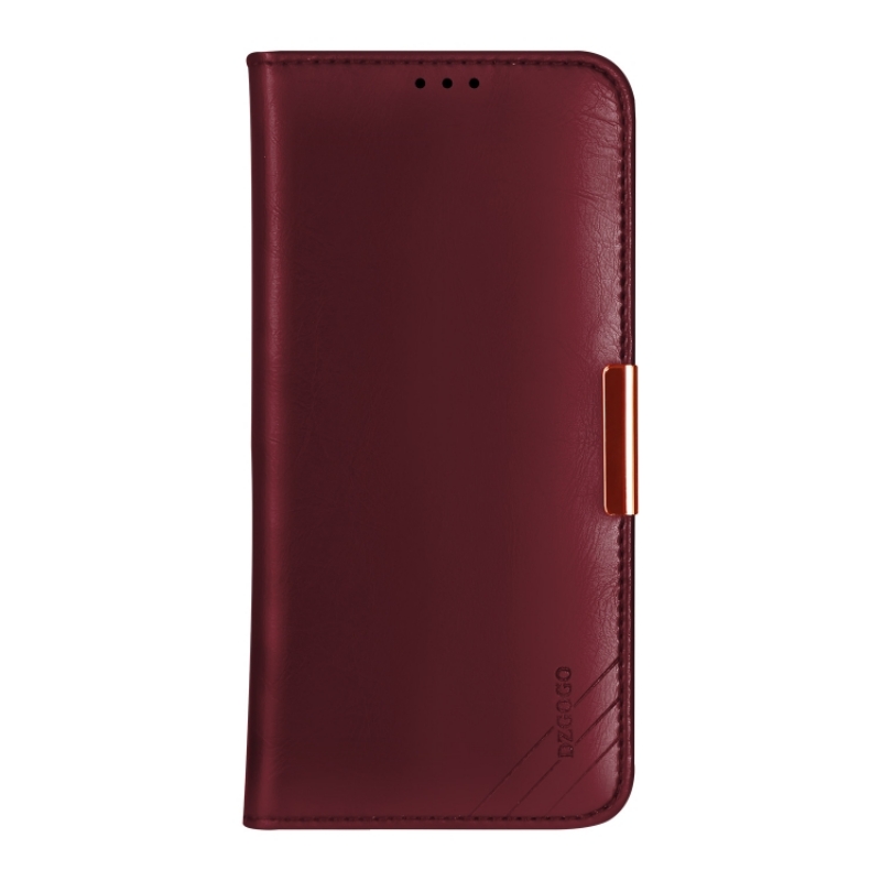 iPhone 11 Genuine Leather Wallet Case Red